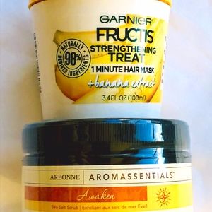 NWT Hair masks and Salt Scrub Bundle